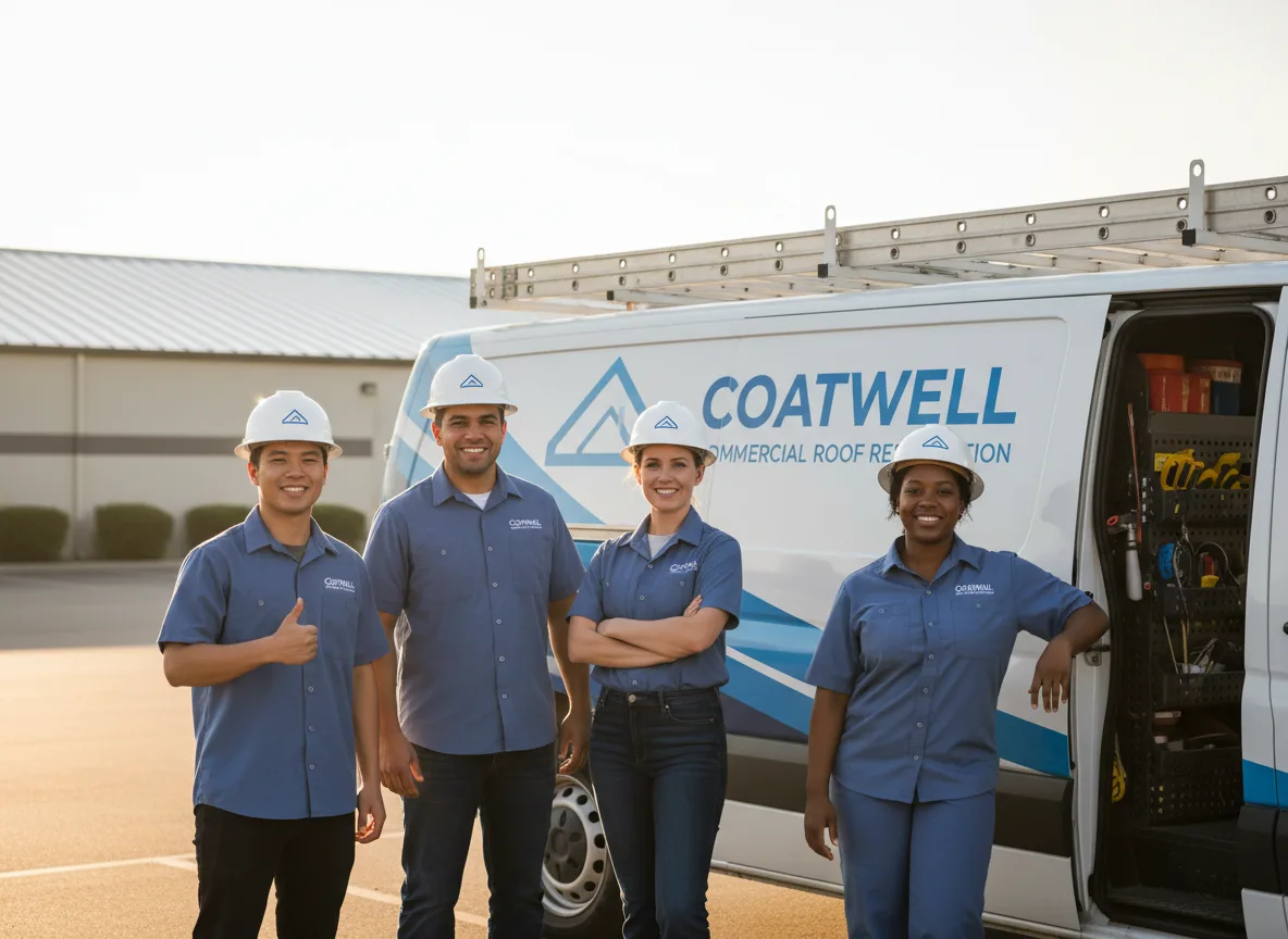 Commercial roof coating company in Eldred, PA